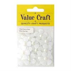 AussieSuperStore Art & Craft Essentials Craft Flower with Pearl Craft Flower with Pearl | Artificial Flower Party Decoration 9331468023562 VCPFWH